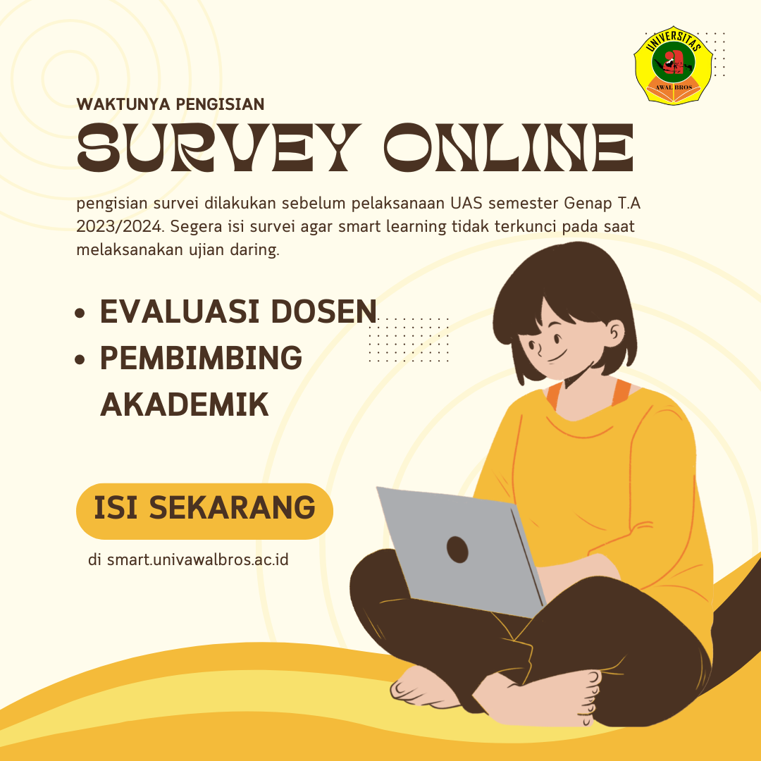 Sebelum UAS, Yuk kita isi survei evaluasi dosen dan pembimbing akademik
