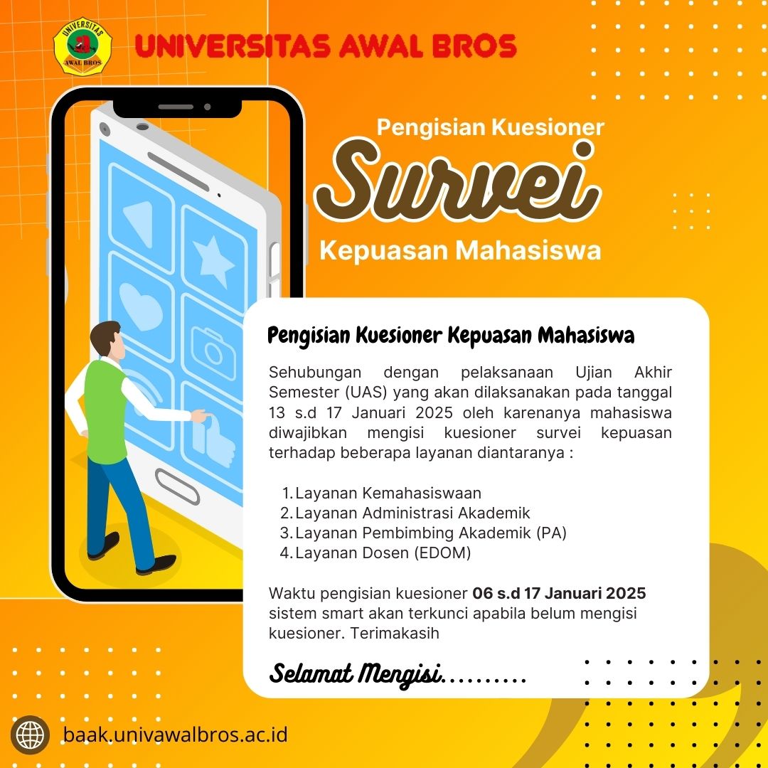 Pengisian Kuesioner Survei Layanan Mahasiswa
